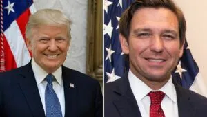 Trump E De Santis