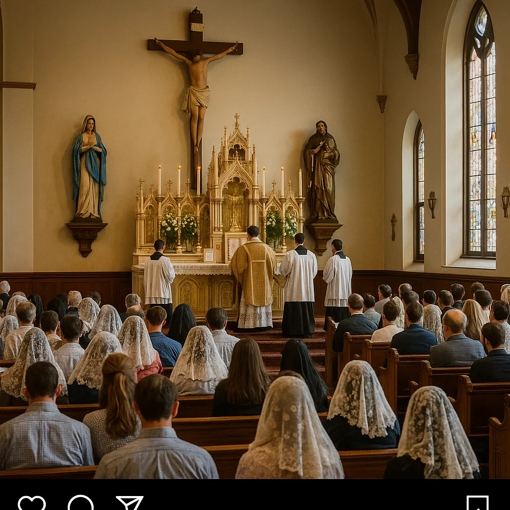 Bispo de Charlotte Adia Restrições à Missa Tradicional após Reações Contrárias