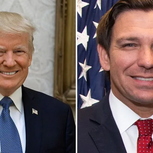Donald J. Trump e Ron DeSantis