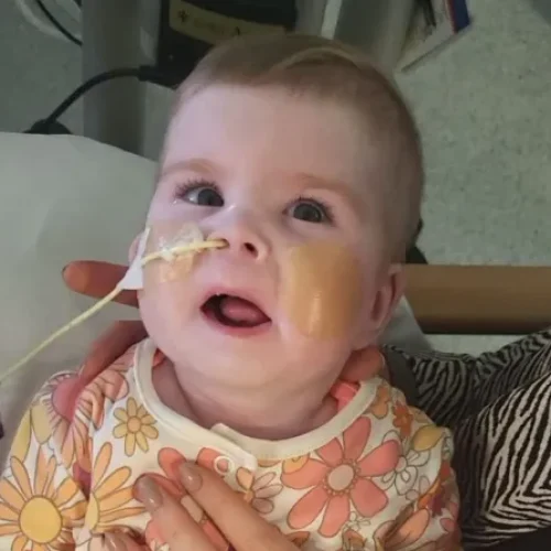 Bebê Indi Gregory, de 8 meses. Créditos: Christian Concern
